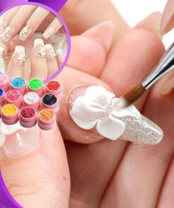 Micro-Carving 3D Emboss Nail Gel