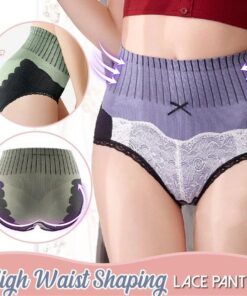 Mežģīņu biksītes ar augstu vidukli