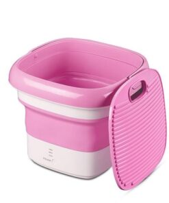 Salokāma pārnēsājama sterilizējošā veļas mašīna