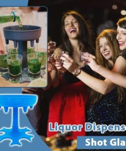 Stikliņu komplekts ar dzērienu dozatoru