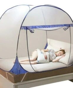 Pret moskītu uznirstošā sieta telts