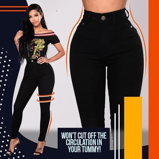 Perfektas formas elastīgi džinsi