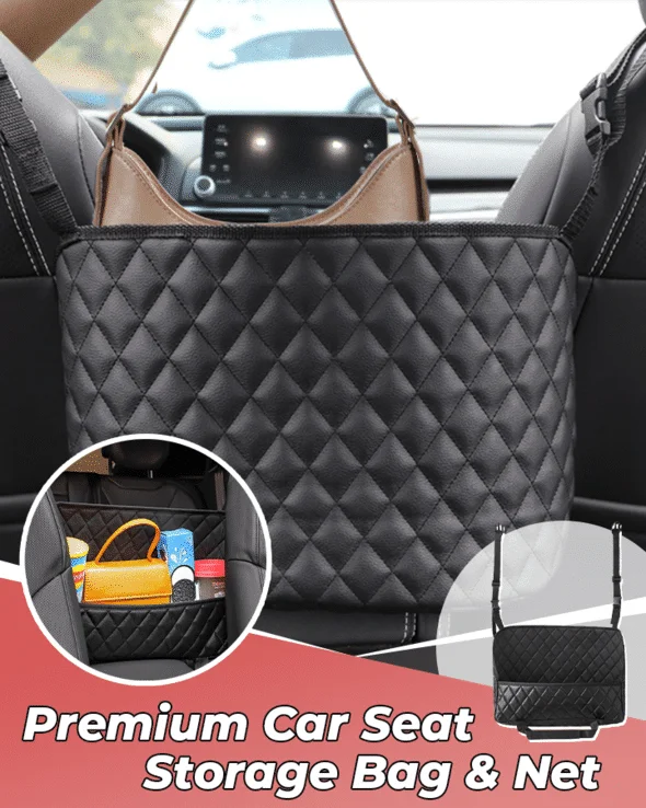 Premium automašīnas sēdekļu uzglabāšanas soma un tīkls - Image 7