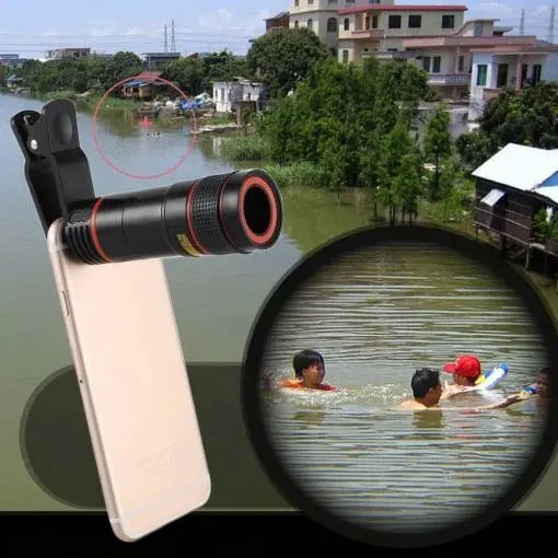 Tālruņa kameras objektīvu komplekts