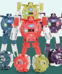 2-in-1 Deformācijas pulksteņa rotaļlieta