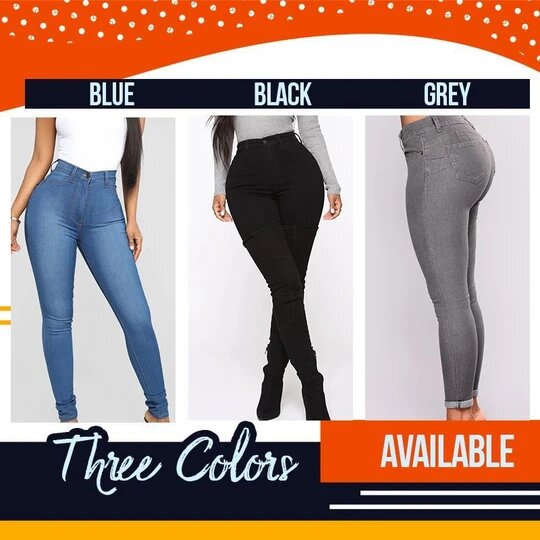 Perfektas formas elastīgi džinsi - Image 3