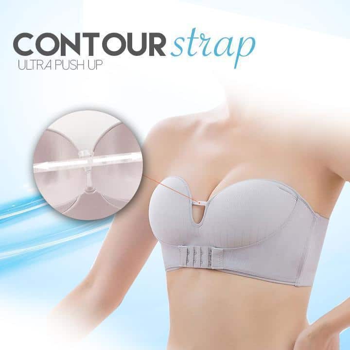 Bezsiksnas piepūšamais bezvadu priekšējais sprādzes krūšturis - Image 3