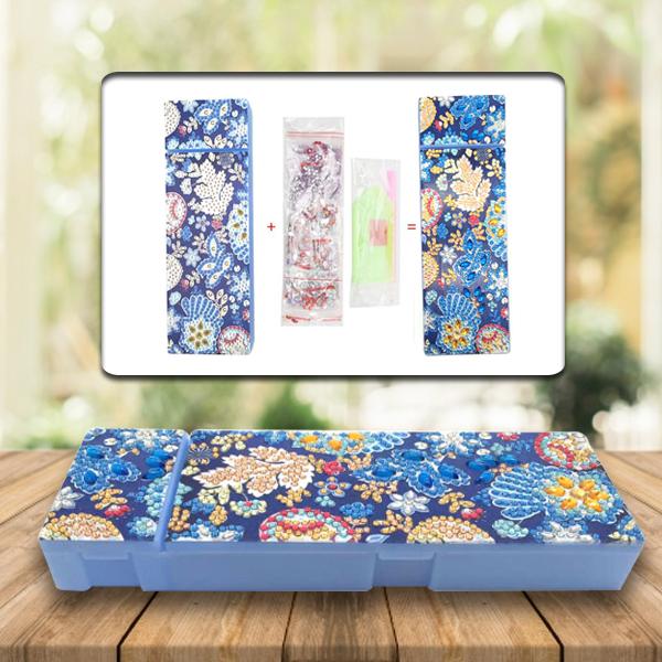 DIY dimanta izšūšanas zīmuļa futrālis - Image 4