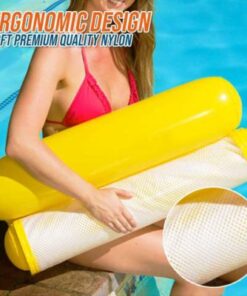 Piepūšams ūdens šūpuļtīkls un dreifētājs