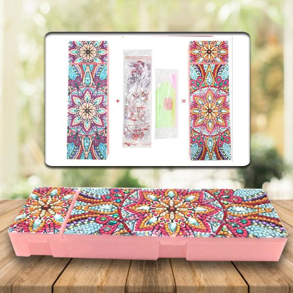 DIY dimanta izšūšanas zīmuļa futrālis - Image 6