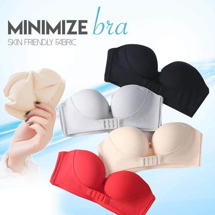 Bezsiksnas piepūšamais bezvadu priekšējais sprādzes krūšturis - Image 6