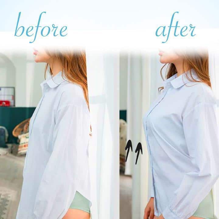 Bezsiksnas piepūšamais bezvadu priekšējais sprādzes krūšturis - Image 7