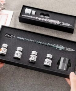 Kristālista stikla pildspalva