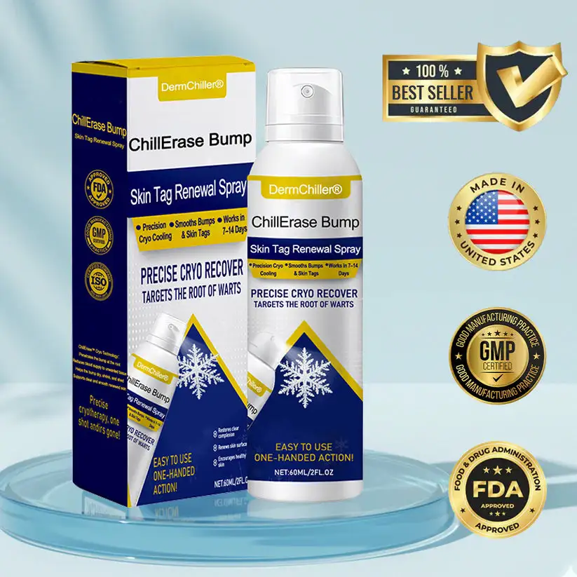 DermChiller® ChillErase izsitumu un ādas marķējuma atjaunošanas aerosols