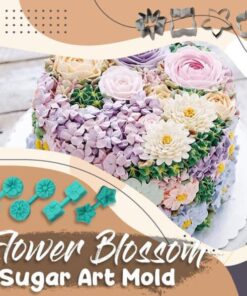 Ziedu ziedu cukura mākslas veidne