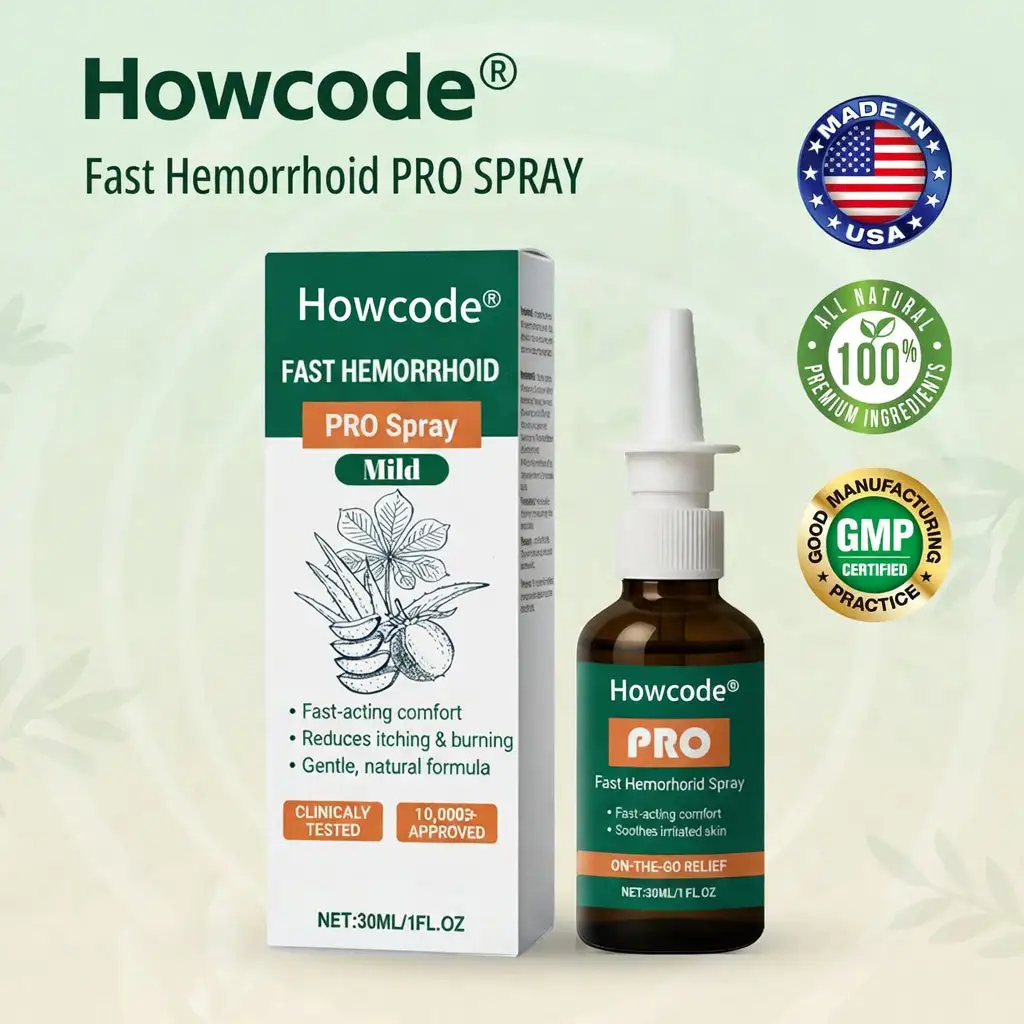 Howcode® Fast hemorrhoid PRO Spray