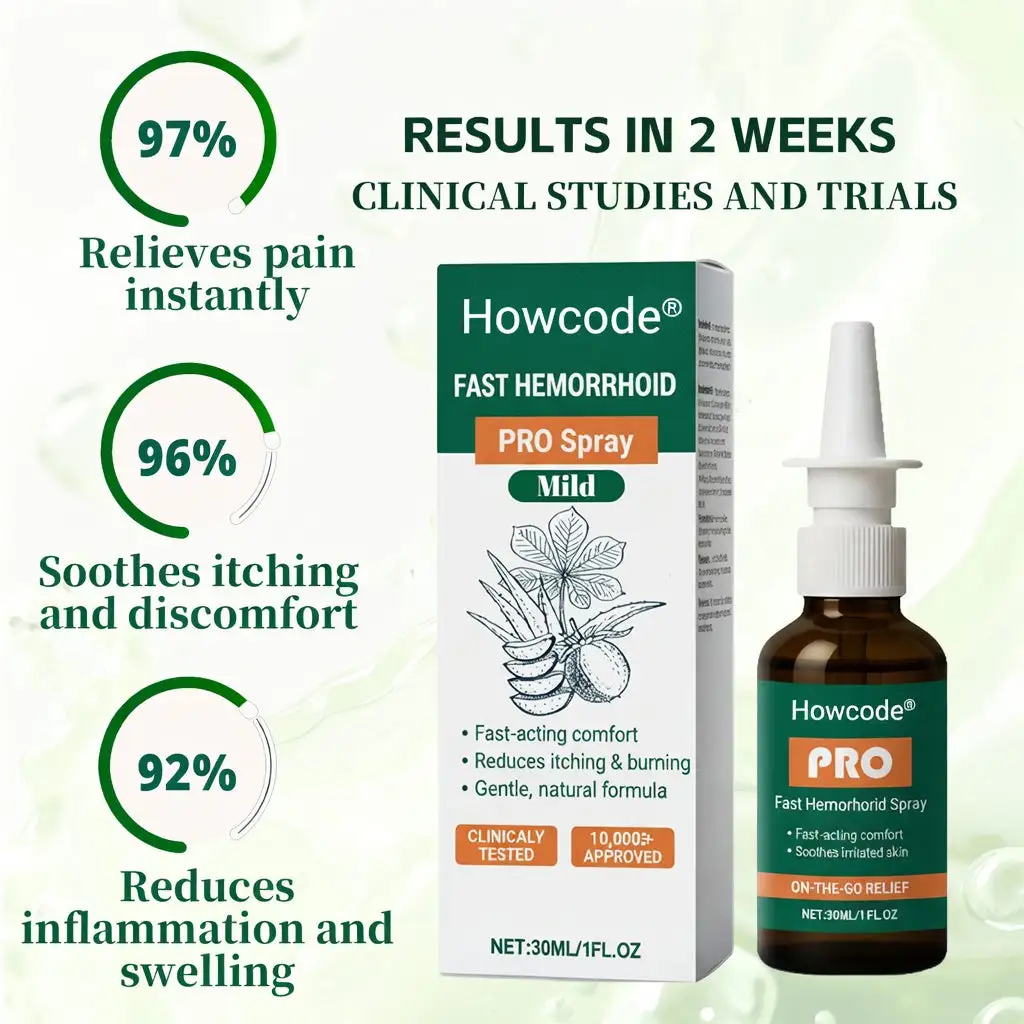 Howcode® Fast hemorrhoid PRO Spray - Image 2