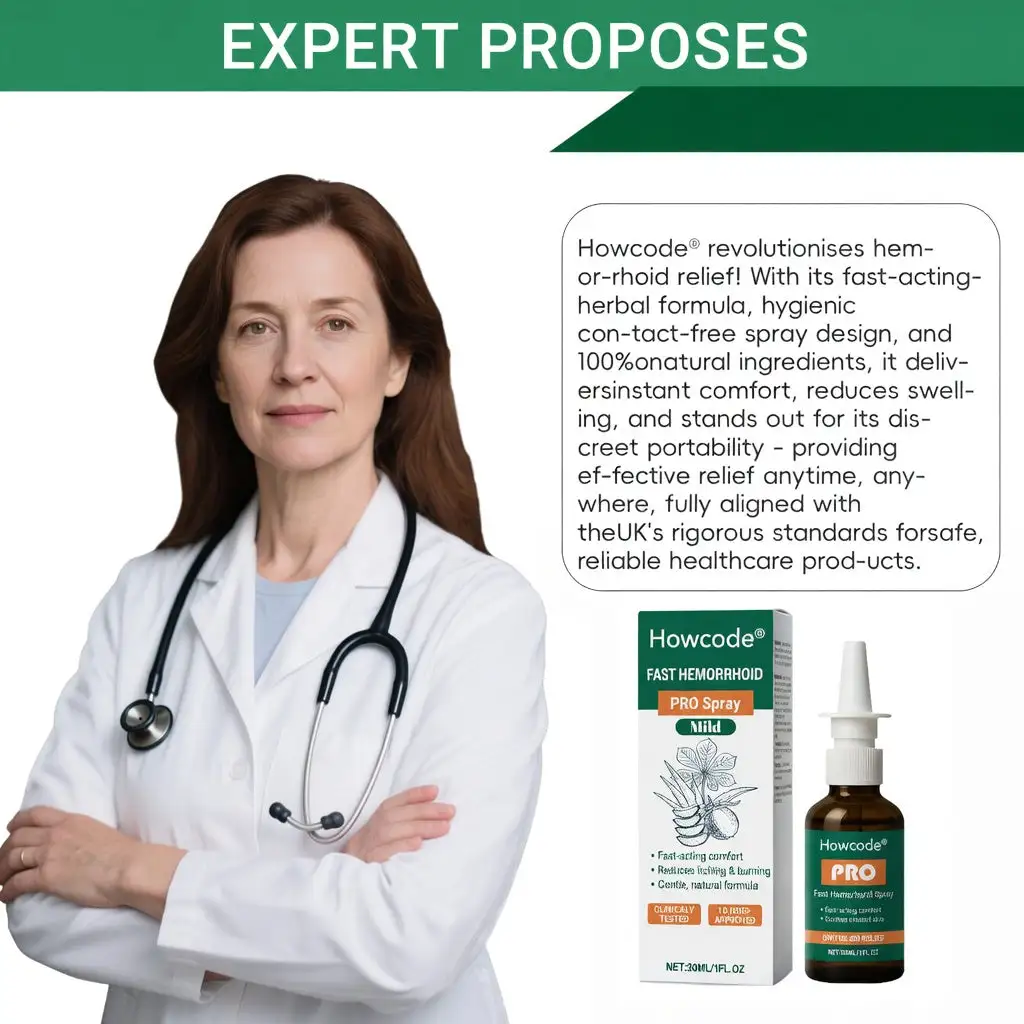 Howcode® Fast hemorrhoid PRO Spray - Image 3