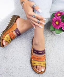 PERFECTWALK Trīs krāsu ortopēdiskās sandales