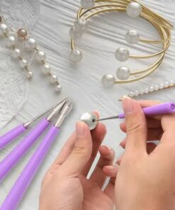 Pērļu dimanta pērlīšu rīves komplekts