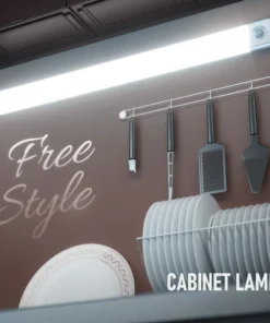 Uzlādējamas skapja gaismas ar kustību sensoru