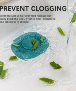 Silikona izlietnes filtra spraudnis