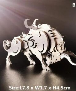 Tērauda Warcraft 3D metāla puzle