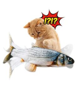 Vibrējoša interaktīva zivju rotaļlieta